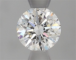 Foto Diamante Natural 0.58 quilates, Redondo , Color F, claridad SI2 y certificado GIA de