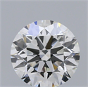 Natural Diamond 0.70 Carats, Round with Excellent Cut, F Color, VVS2 Clarity and Certified by IGI
