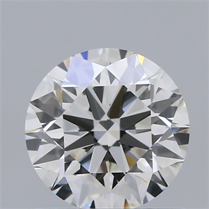 Picture of Natural Diamond 0.70 Carats, Round with Excellent Cut, F Color, VVS2 Clarity and Certified by IGI