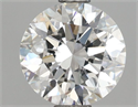 Lab Grown Diamond 1.53 Carats, Round with Excellent Cut, E Color, VS2 Clarity and Certified by IGI