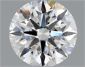Natural Diamond 0.80 Carats, Round with Excellent Cut, F Color, SI1 Clarity and Certified by GIA