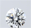 Del inventario de diamantes de laboratorio, 1.55 quilates, Redondo , Color D, claridad VVS2 y certificado IGI