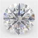 Lab Grown Diamond 4.09 Carats, Round with Excellent Cut, D Color, VVS1 Clarity and Certified by GIA