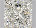 Diamante Natural 2.05 quilates, Princesa , Color K, claridad VS2 y certificado GIA
