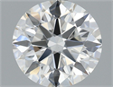 Natural Diamond 1.50 Carats, Round with Excellent Cut, H Color, VS2 Clarity and Certified by GIA
