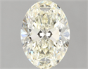 Diamante Natural 1.63 quilates, Ovalado , Color L, claridad VVS1 y certificado IGI