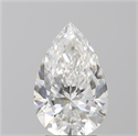 Natural Diamond 3.01 Carats, Pear with  Cut, F Color, SI1 Clarity and Certified by GIA