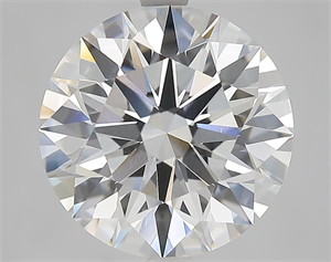Picture of Lab Grown Diamond 5.06 Carats, Round with Ideal Cut, E Color, VVS1 Clarity and Certified by IGI