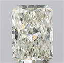 Natural Diamond 1.20 Carats, Radiant with  Cut, K Color, SI2 Clarity and Certified by GIA