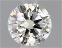 Natural Diamond 0.50 Carats, Round with Very Good Cut, K Color, VS2 Clarity and Certified by GIA