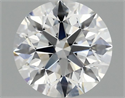 Del inventario de diamantes de laboratorio, 1.53 quilates, Redondo , Color E, claridad VS1 y certificado IGI