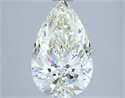 Diamante Natural 3.01 quilates, De pera , Color J, claridad VS1 y certificado IGI