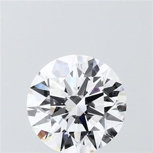Picture of Lab Grown Diamond 1.50 Carats, Round with Excellent Cut, D Color, VVS2 Clarity and Certified by IGI