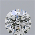 Natural Diamond 0.50 Carats, Round with Excellent Cut, G Color, SI2 Clarity and Certified by IGI