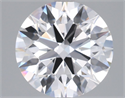 Lab Grown Diamond 2.91 Carats, Round with Ideal Cut, D Color, VS1 Clarity and Certified by IGI