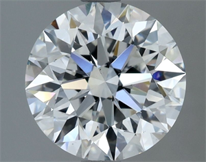 Picture of Natural Diamond 2.51 Carats, Round with Excellent Cut, E Color, VS2 Clarity and Certified by GIA