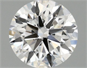 Lab Grown Diamond 1.40 Carats, Round with Excellent Cut, E Color, VVS1 Clarity and Certified by IGI