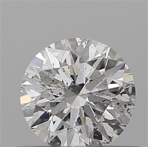 Foto Diamante Natural 0.42 quilates, Redondo , Color E, claridad I1 y certificado GIA de