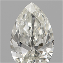 Natural Diamond 0.22 Carats, Pear with  Cut, I Color, SI1 Clarity and Certified by IGI