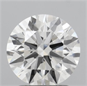 Del inventario de diamantes de laboratorio, 2.04 quilates, Redondo , Color D, claridad VVS2 y certificado IGI