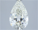 Diamante Natural 2.50 quilates, De pera , Color J, claridad SI1 y certificado IGI
