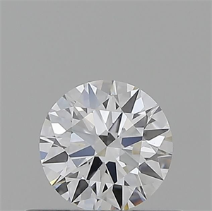 Picture of Natural Diamond 0.42 Carats, Round with Excellent Cut, D Color, VS2 Clarity and Certified by GIA