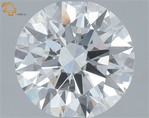 Picture of Lab Grown Diamond 1.05 Carats, Round with Ideal Cut, E Color, VVS2 Clarity and Certified by IGI
