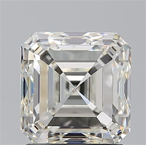 Picture of Natural Diamond 2.01 Carats, Asscher with  Cut, J Color, SI1 Clarity and Certified by GIA