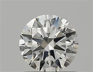 Picture of Natural Diamond 0.70 Carats, Round with Excellent Cut, J Color, SI1 Clarity and Certified by GIA