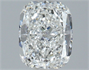Natural Diamond 0.70 Carats, Cushion with  Cut, F Color, VS2 Clarity and Certified by GIA