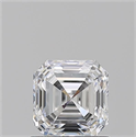 Diamante Natural 1.01 quilates, Asscher , Color D, claridad SI1 y certificado GIA