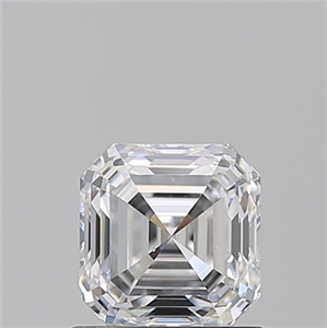 Foto Diamante Natural 1.01 quilates, Asscher , Color D, claridad SI1 y certificado GIA de
