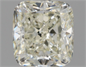 Natural Diamond 1.01 Carats, Cushion with  Cut, L Color, VS2 Clarity and Certified by GIA