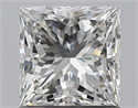 Diamante Natural 1.00 quilates, Princesa , Color H, claridad VS2 y certificado GIA