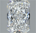 Natural Diamond 1.04 Carats, Radiant with  Cut, D Color, SI1 Clarity and Certified by GIA