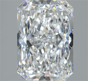 Foto Diamante Natural 1.04 quilates, Radiante , Color D, claridad SI1 y certificado GIA de