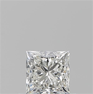Foto Diamante Natural 0.51 quilates, Princesa , Color H, claridad SI1 y certificado GIA de