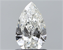 Natural Diamond 0.80 Carats, Pear with  Cut, H Color, VVS1 Clarity and Certified by GIA