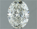 Diamante Natural 1.00 quilates, Ovalado , Color I, claridad VVS2 y certificado IGI