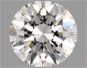 Natural Diamond 0.40 Carats, Round with Excellent Cut, I Color, SI1 Clarity and Certified by GIA