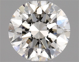 Picture of Natural Diamond 0.40 Carats, Round with Excellent Cut, I Color, SI1 Clarity and Certified by GIA