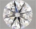 Natural Diamond 3.06 Carats, Round with Excellent Cut, E Color, VS1 Clarity and Certified by GIA
