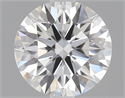 Diamante Natural 0.49 quilates, Redondo , Color E, claridad VVS2 y certificado GIA
