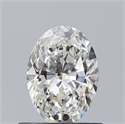Diamante Natural 0.62 quilates, Ovalado , Color G, claridad VS1 y certificado GIA