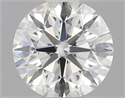 Natural Diamond 0.70 Carats, Round with Excellent Cut, I Color, SI1 Clarity and Certified by GIA