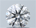 Diamante Natural 0.75 quilates, Redondo , Color G, claridad SI1 y certificado GIA