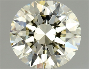 Picture of Natural Diamond 0.90 Carats, Round with Excellent Cut, N Color, VS2 Clarity and Certified by GIA