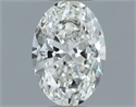 Natural Diamond 0.31 Carats, Oval with  Cut, H Color, VS1 Clarity and Certified by GIA