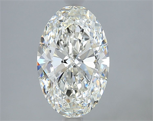 Foto Diamante Natural 2.08 quilates, Ovalado , Color H, claridad VS1 y certificado GIA de