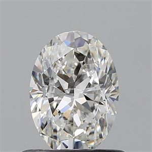 Picture of Natural Diamond 0.60 Carats, Oval with  Cut, G Color, SI1 Clarity and Certified by GIA